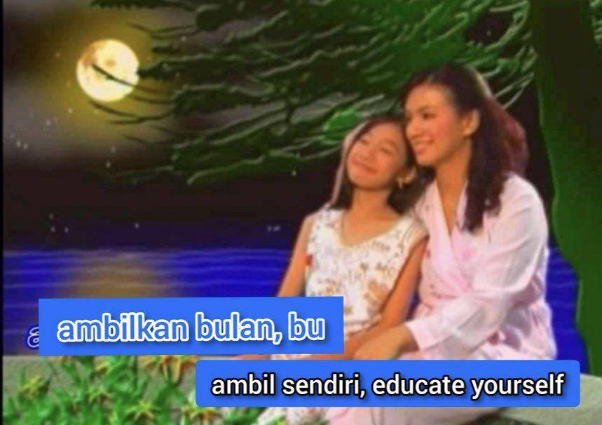 meme deep talk bareng keluarga (twitter.com/sayanolepp)