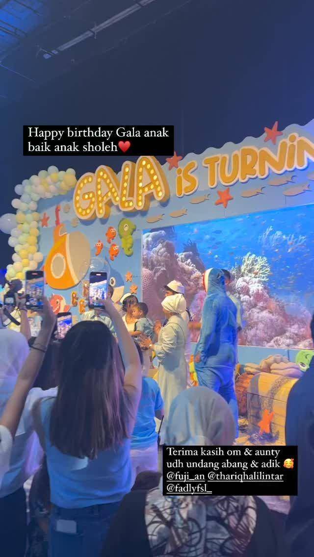Ulang tahun ke-2 Gala (Instagram.com/rachelvennya/)