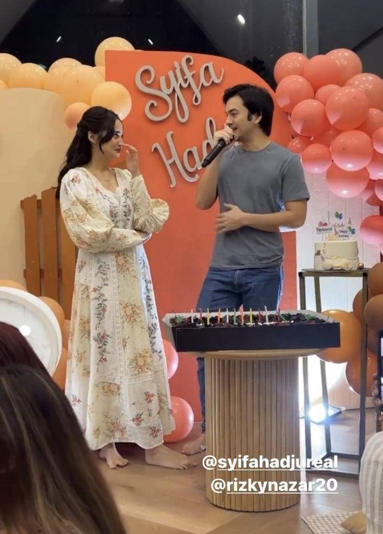 Ulang tahun Syifa Hadju (instagram.com/syifahadjureal)