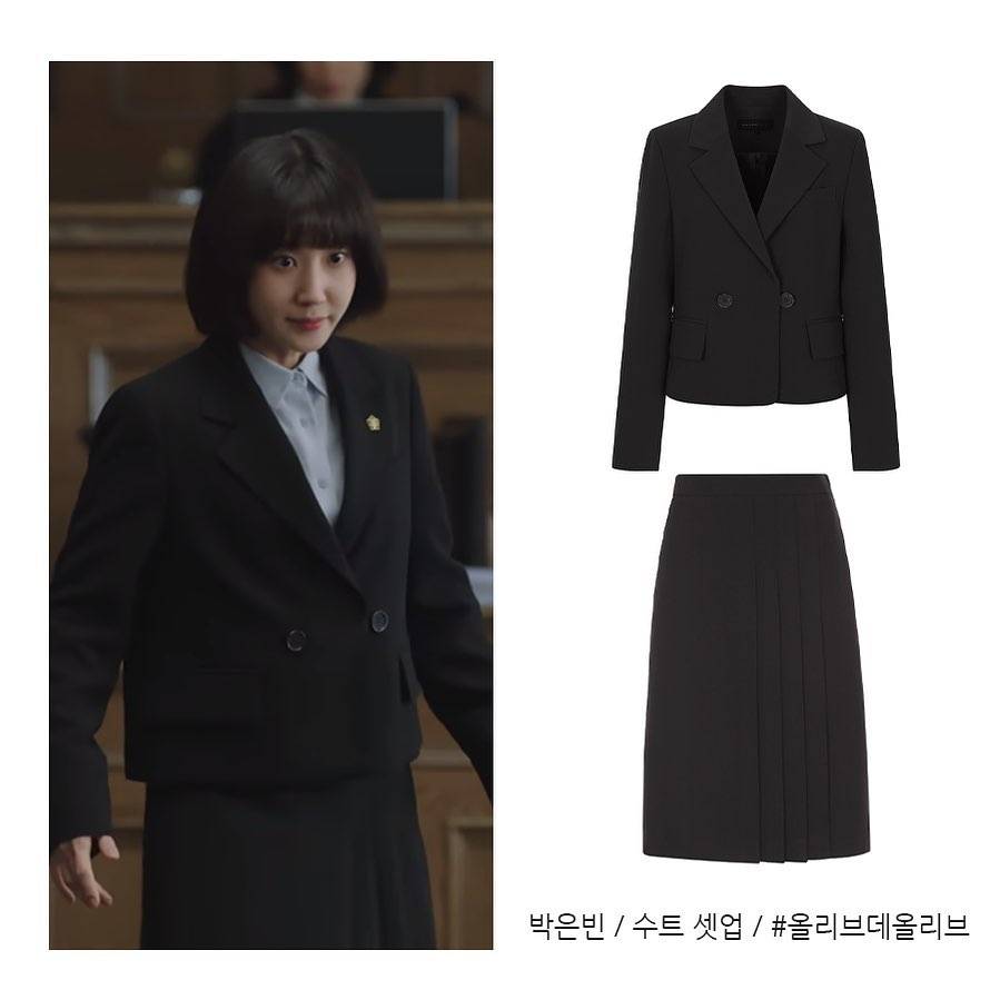 harga outfit Park Eun Bin di Extraordinary Attorney Woo (instagram.com/style____mag)