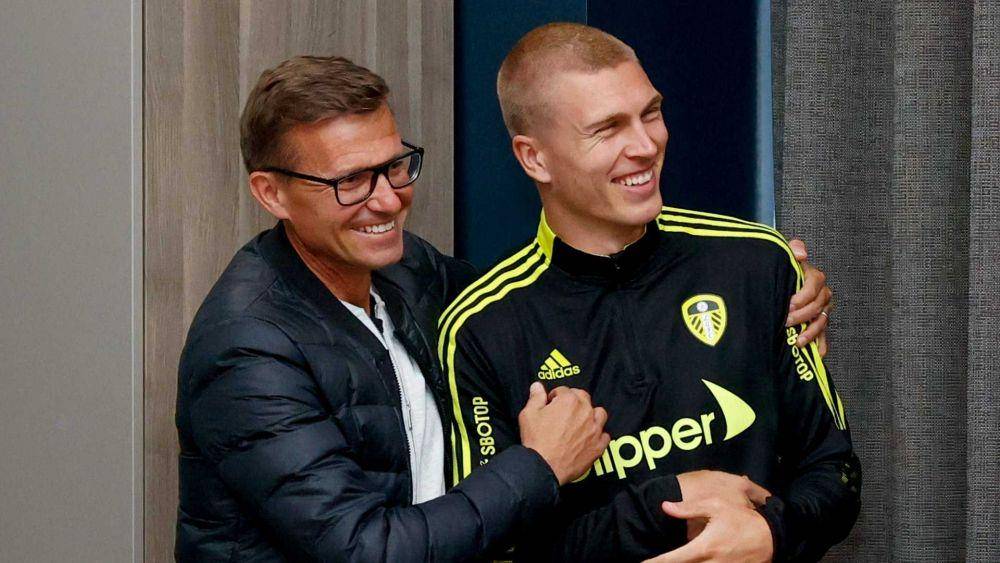 Jesse Marsch & Rasmus Kristensen (twitter.com/LUFC)