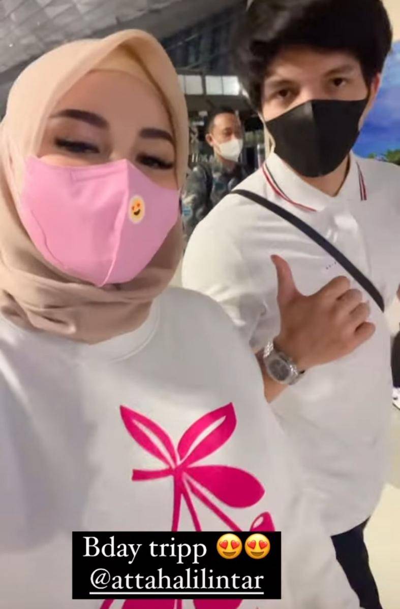 Atta Halilintar dan Aurel Hermansyah (instagram.com/aurelie.hermansyah)
