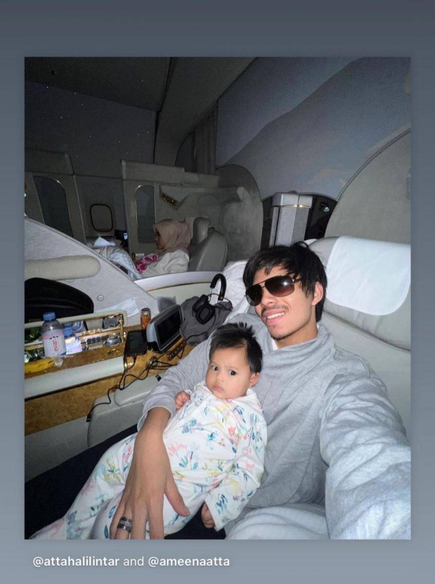 potret keluarga Atta Halilintar (instagram.com/aurelie.hermansyah)
