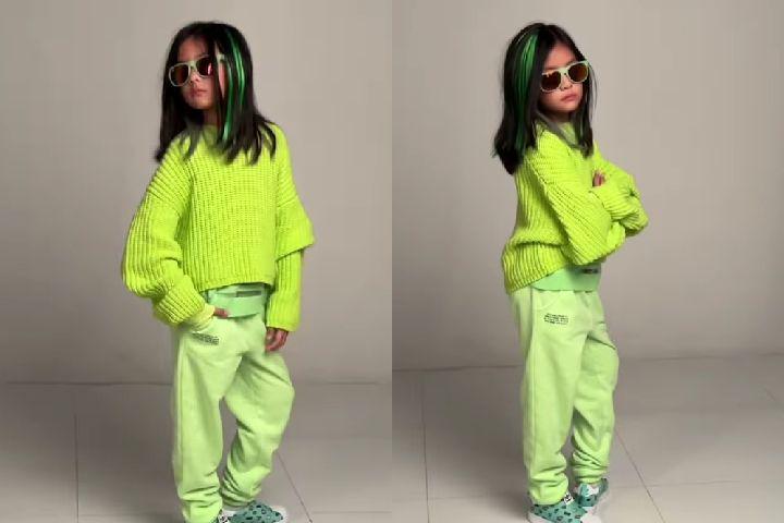 9 Photoshoot Zoey Anak Joanna Alexandra, Badass bak Model Profesional