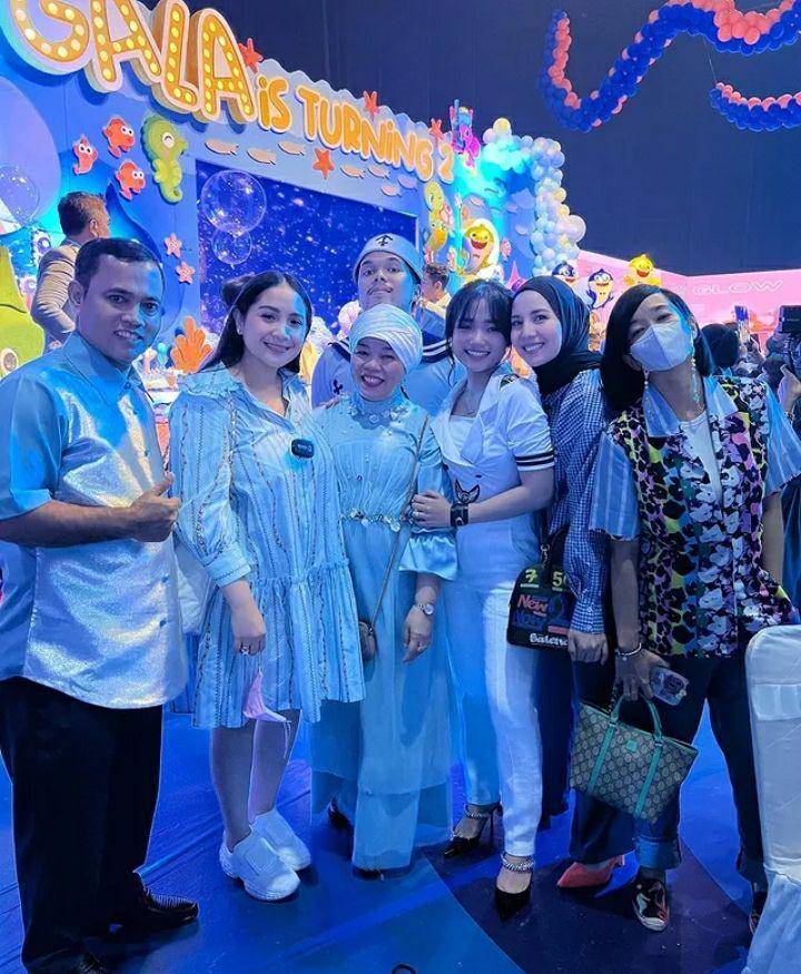 ulang tahun Gala Sky yang ke-2 (Instagram.com/tya_ariestya)