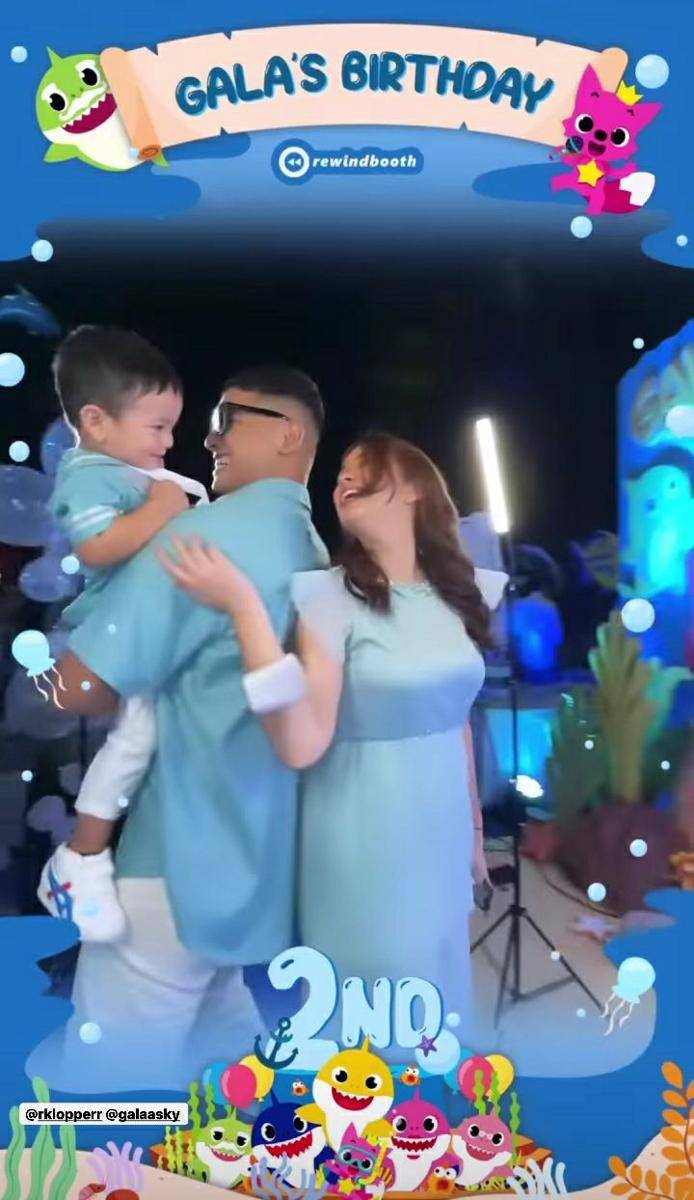 ulang tahun Gala Sky yang ke-2 (Instagram.com/fadlyfsl_)
