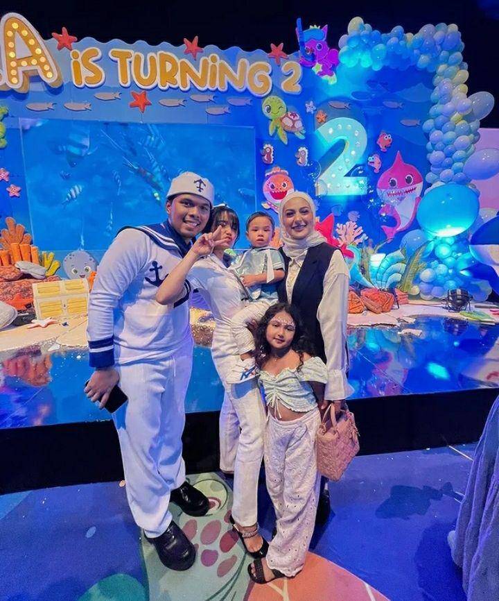 ulang tahun Gala Sky yang ke-2 (Instagram.com/alabisyir)