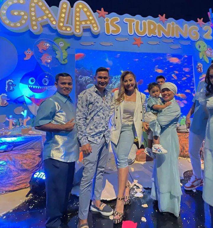 Ulang tahun Gala Sky yang ke-2 (Instagram.com/emmawarokkareal)