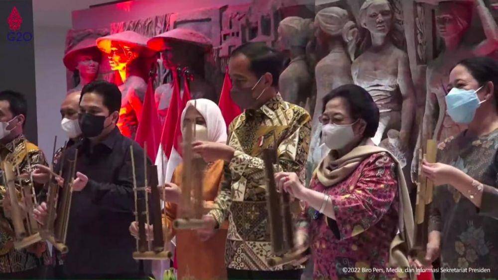Presiden Jokowi resmikan Gedung Sarinah (youtube.com/Sekretariat Presiden)