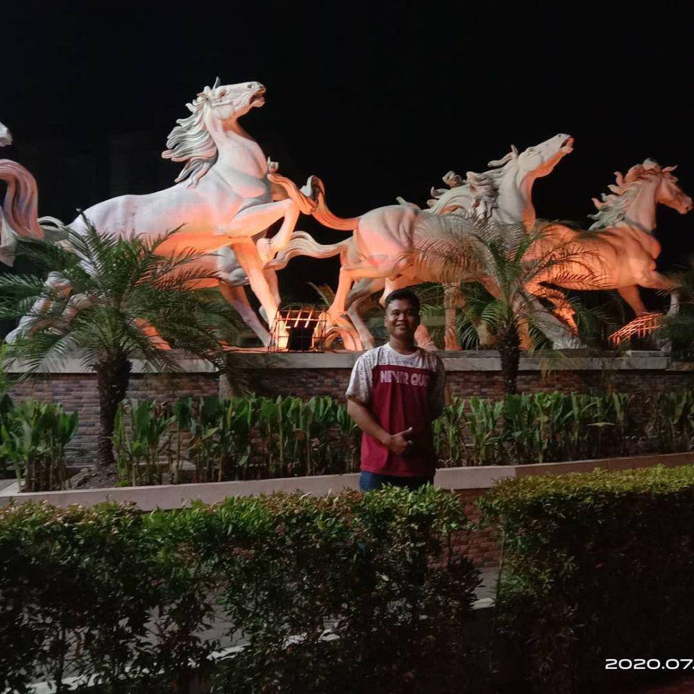 Tugu Patung Kuda Prabumulih (instagram.com/yoga24652)