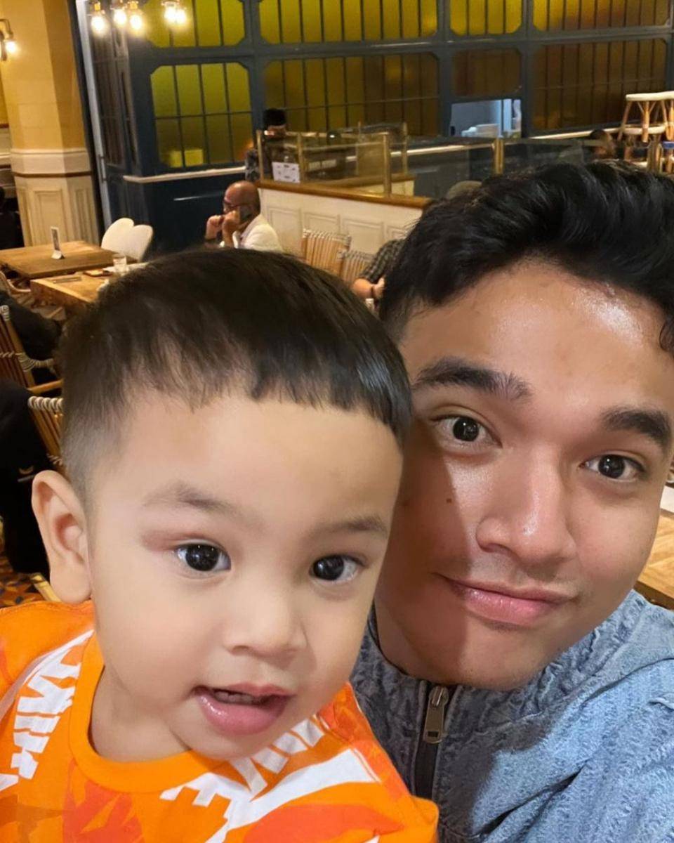 Fadly Faisal dan keponakan (instagram.com/fadlyfsl_)