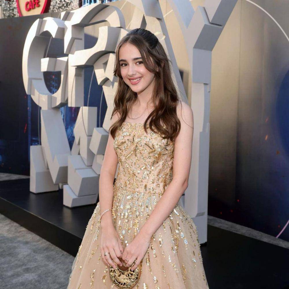 Julia Butters di konferensi pers film The Gray Man (instagram.com/julia_butters)