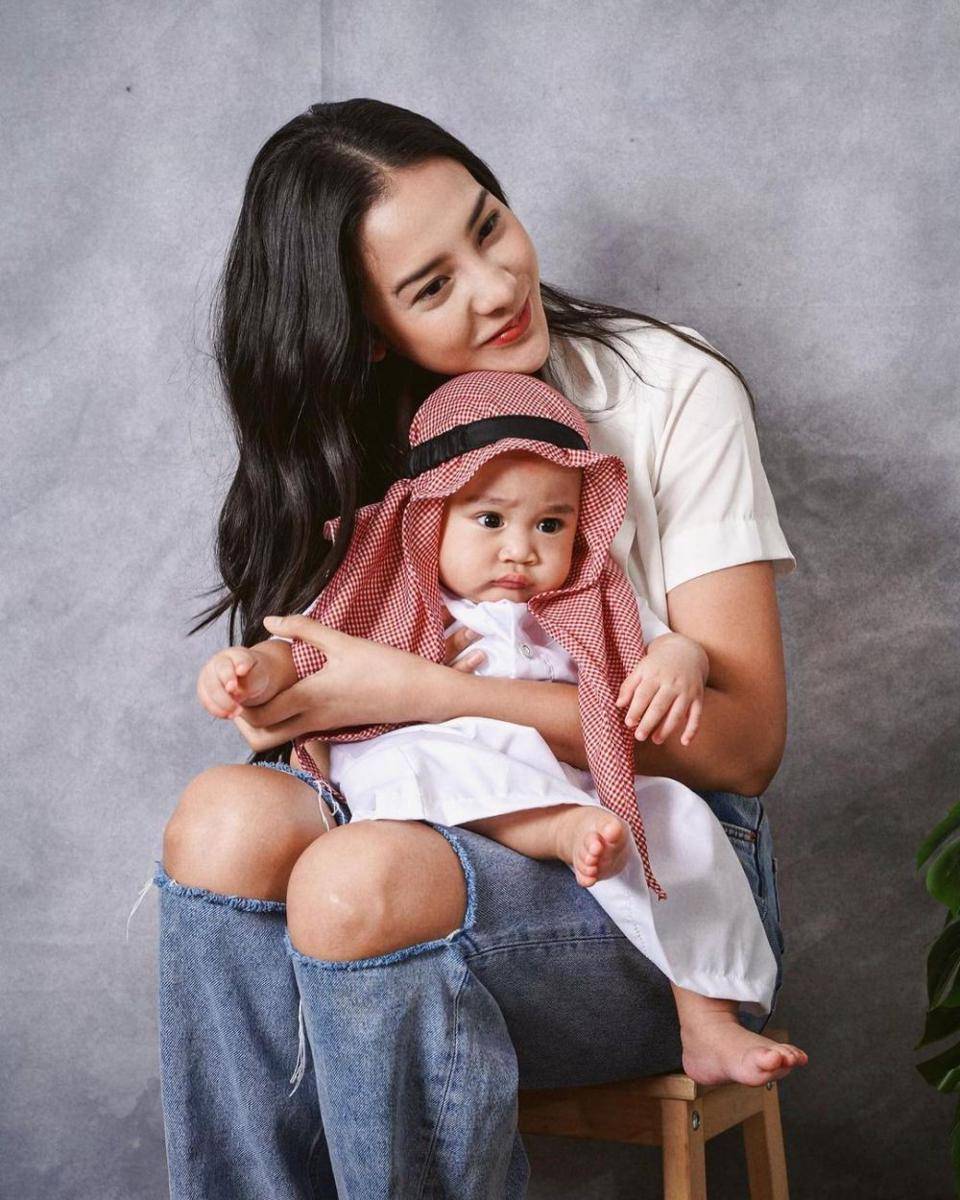 photoshoot Rayyanza dan Anya Geraldine (instagram.com/anyageraldine)
