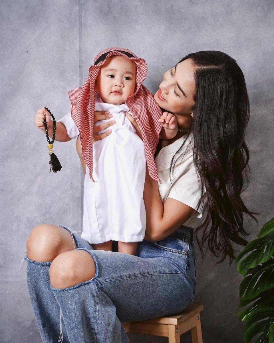 photoshoot Rayyanza dan Anya Geraldine (instagram.com/anyageraldine)