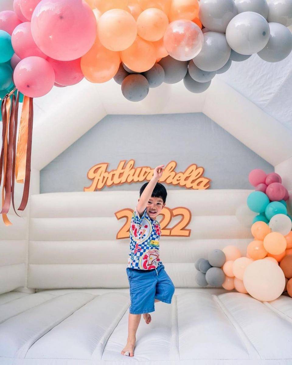 potret ulang tahun anak Chef Arnold (instagram.com/arthurmiles.po)
