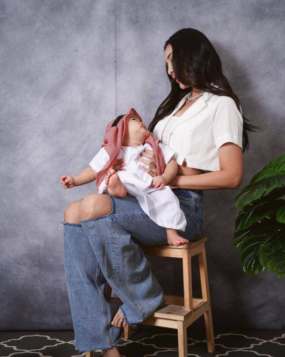 photoshoot Rayyanza dan Anya Geraldine (instagram.com/anyageraldine)