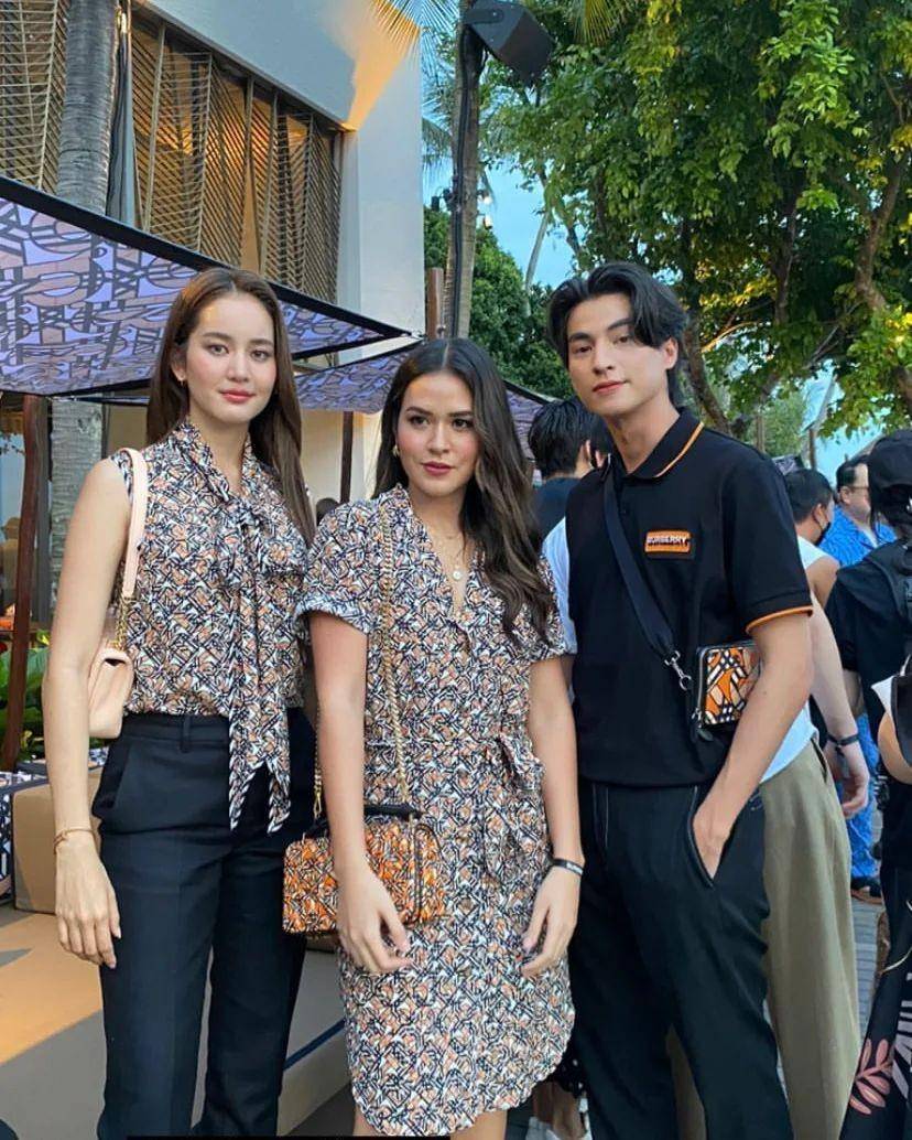 potret Raisa di acara Burberry (instagram.com/mrgerryadam)