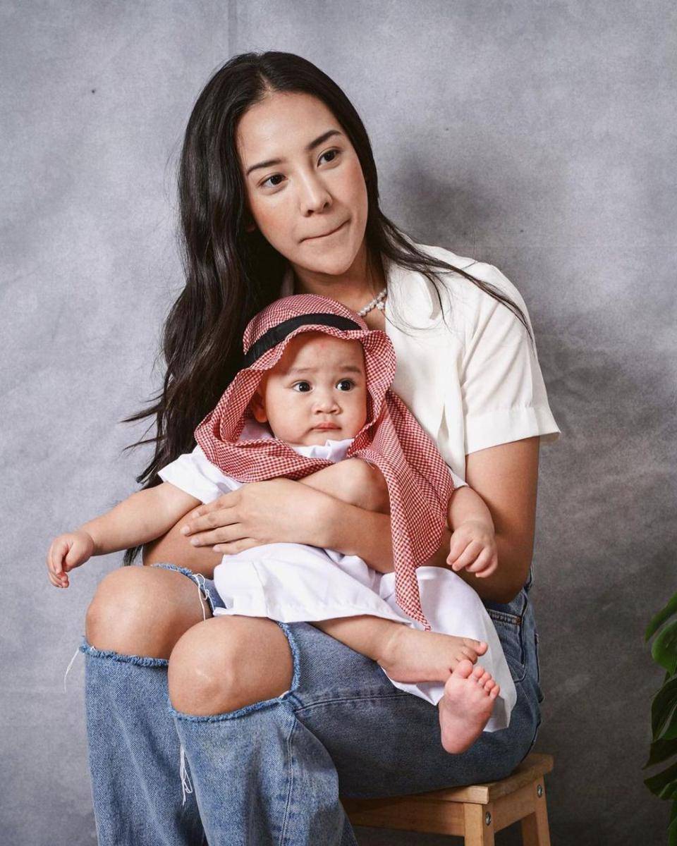 photoshoot Rayyanza dan Anya Geraldine (instagram.com/anyageraldine)