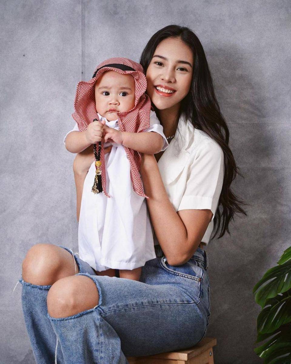 photoshoot Rayyanza dan Anya Geraldine (instagram.com/anyageraldine)