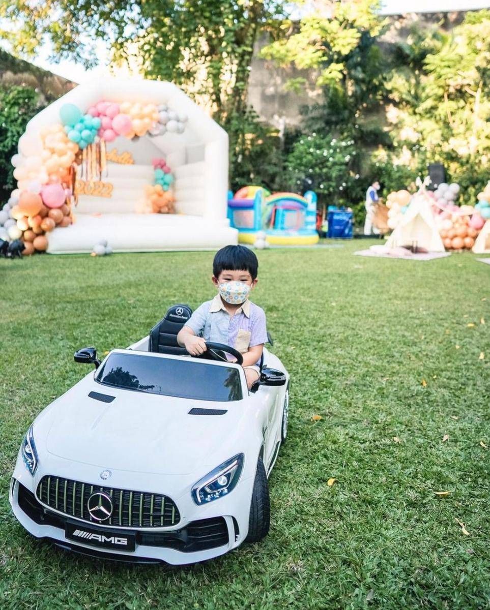 potret ulang tahun anak Chef Arnold (instagram.com/arthurmiles.po)