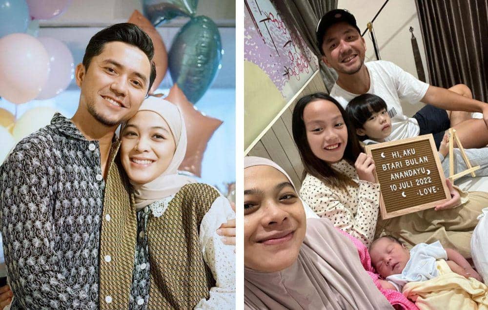Sedekade Menikah, 9 Potret Keluarga Omesh Baru Dikaruniai Anak Ketiga!