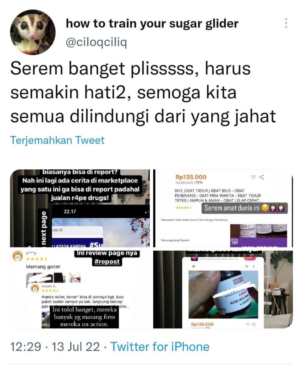 Penjelasan Lazada Soal Obat Tidur Dijual Bebas dan Disalahgunakan