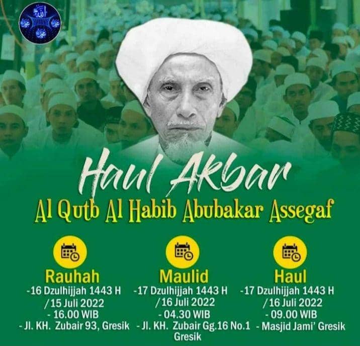 Haul Habib Abu Bakar Assegaf di Gresik Kembali Digelar
