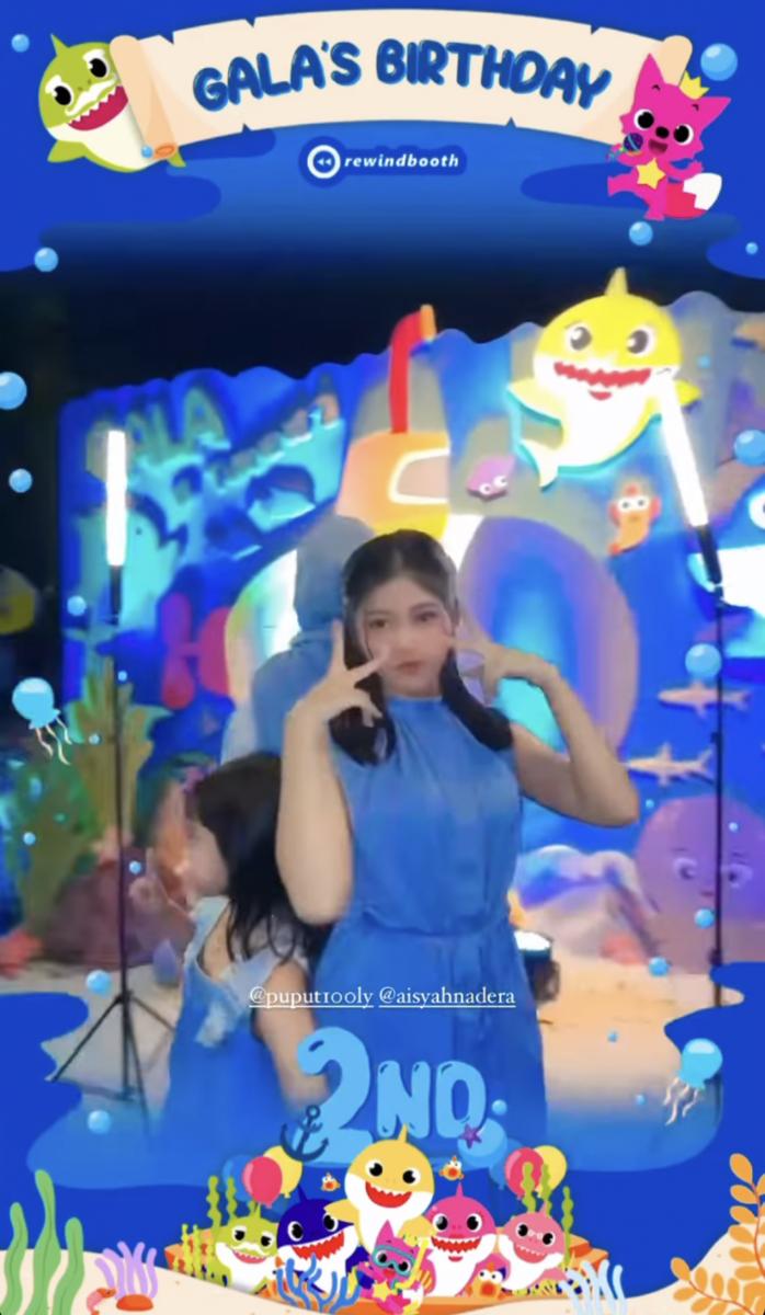 potret Chika dan Puput di Ulang Tahun Gala (instagram.com/chikashenaz_)