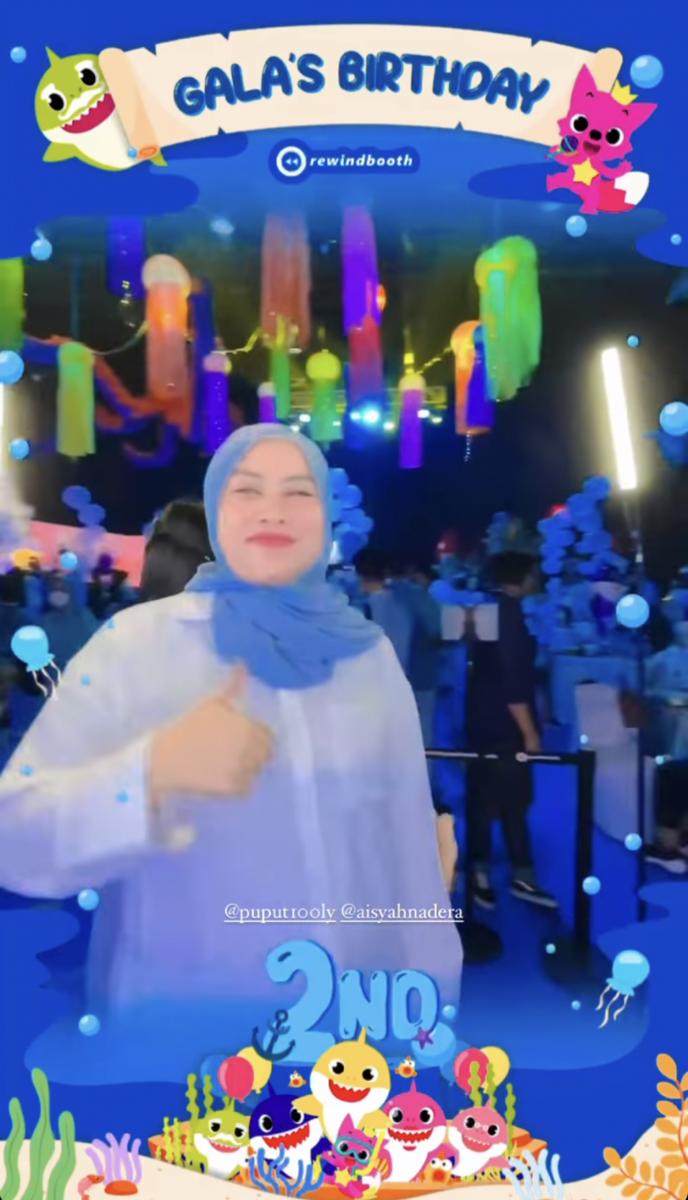 potret Chika dan Puput di Ulang Tahun Gala (instagram.com/chikashenaz_)