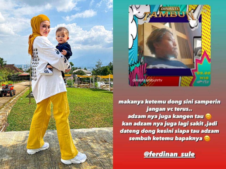 Tulis Pesan untuk Sule, Nathalie Holscher: Jangan Video Call Terus!