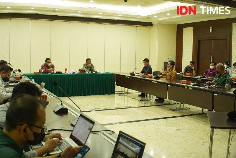Jalannya audensi Pemkab PPU dengan Bappenas bahas usulan program daerah penyeimbang pembangunan di IKN (IDN Times/Ervan)