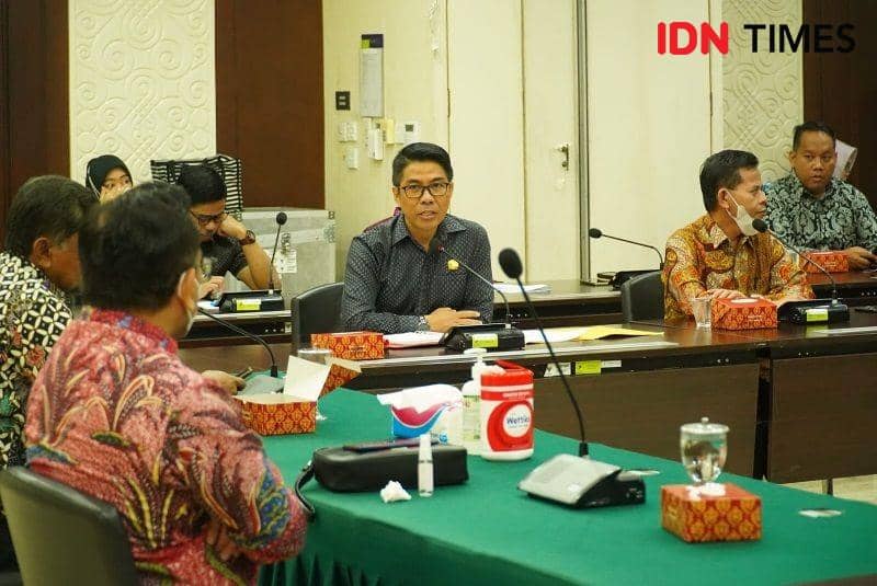 Jalannya audensi Pemkab PPU dengan  Bappenas bahas usulan program daerah penyeimbang pembangunan di IKN (IDN Times/Ervan)