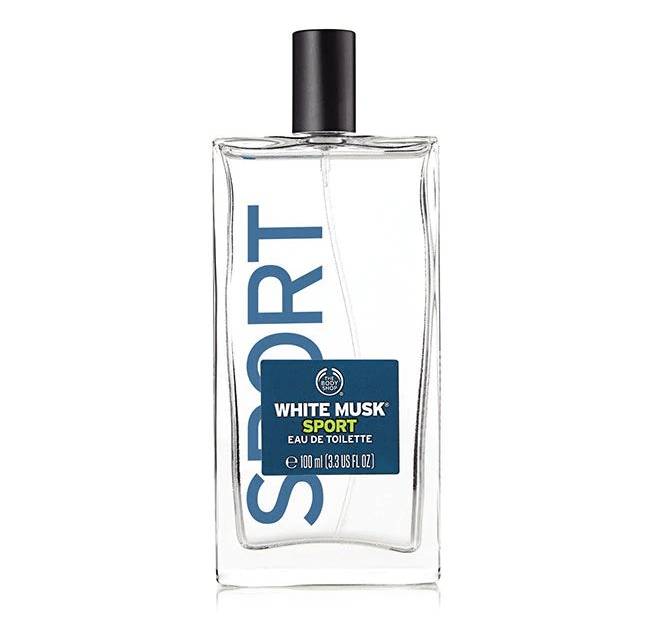 The Body Shop - White Musk Sport sebagai parfum pria terlaris di Indonesia (thebodyshop.co.id)
