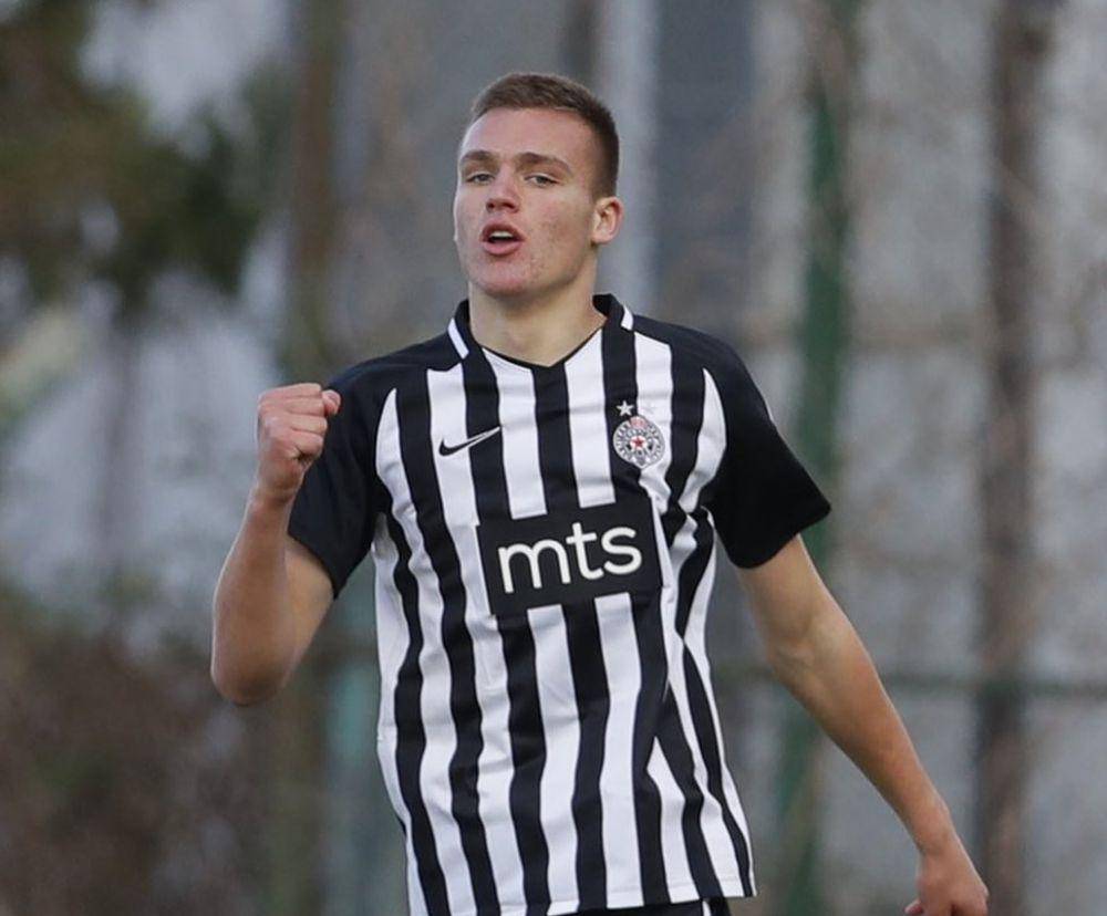 Marko Milovanovic saat masih membela Partizan. (instagram.com/marezi9)