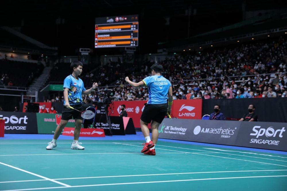 Apriyani/Fadia Tumbang di Final Kejuaraan Dunia 2023