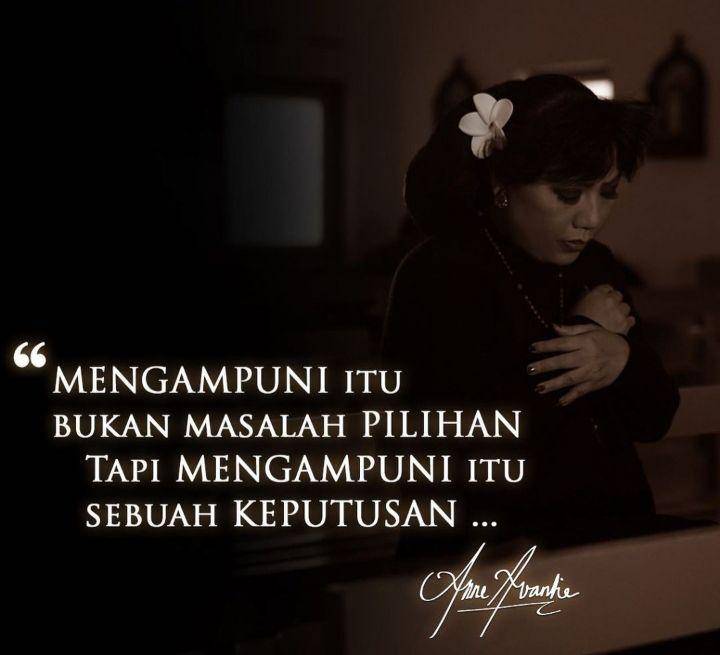 kata-kata bijak ala Anne Avantie (instagram.com/anneavantieheart)
