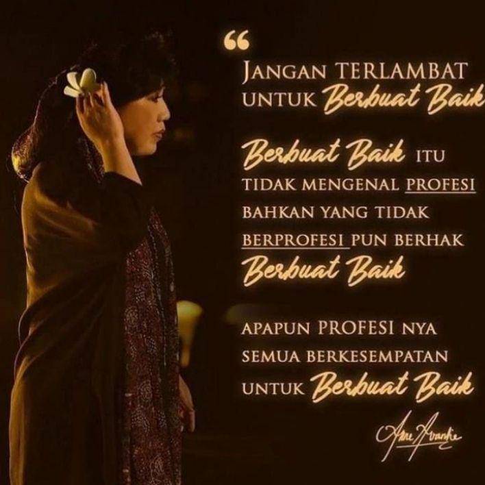 kata-kata bijak ala Anne Avantie (instagram.com/anneavantieheart)