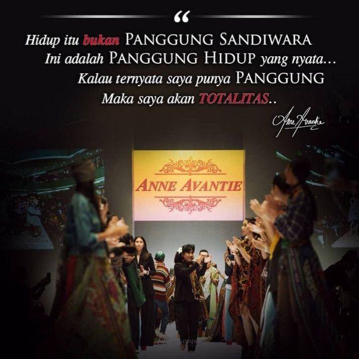 kata-kata bijak ala Anne Avantie (instagram.com/anneavantieheart)