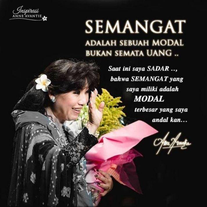 kata-kata bijak ala Anne Avantie (instagram.com/anneavantieheart)