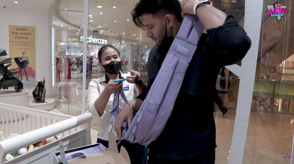 Irish Bella beli perlengkapan bayi (YouTube.com/Aish Tv)
