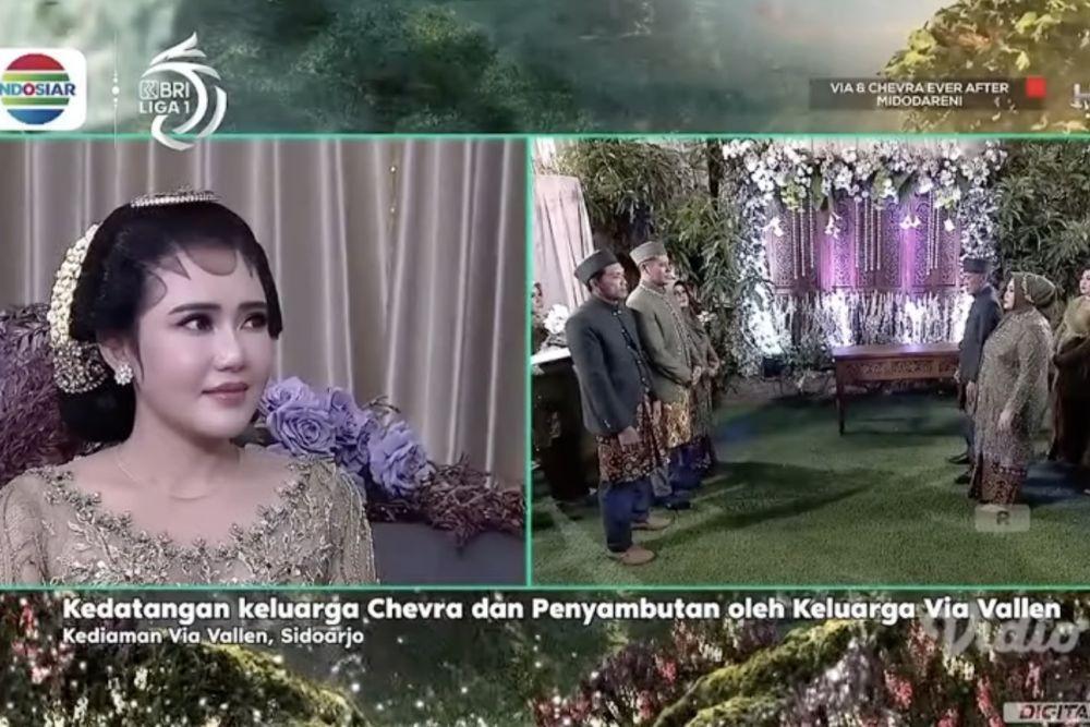 10 Potret Acara Midodareni Via Vallen dan Chevra Yolandi