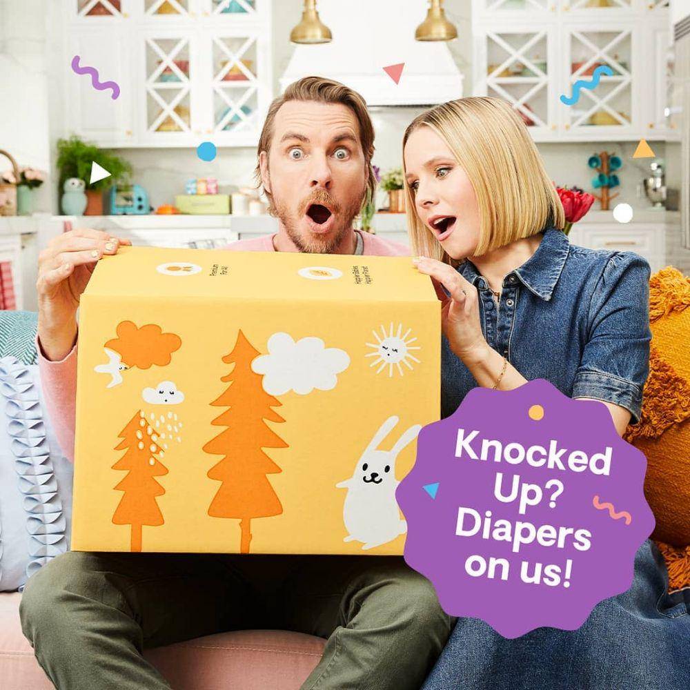 Kristen Bell dan suami (instagram.com/hellobello)