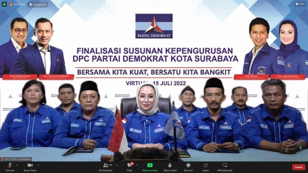 Ning Lucy Terpilih Ketua DPC Partai Demokrat Surabaya, Ini Targetnya