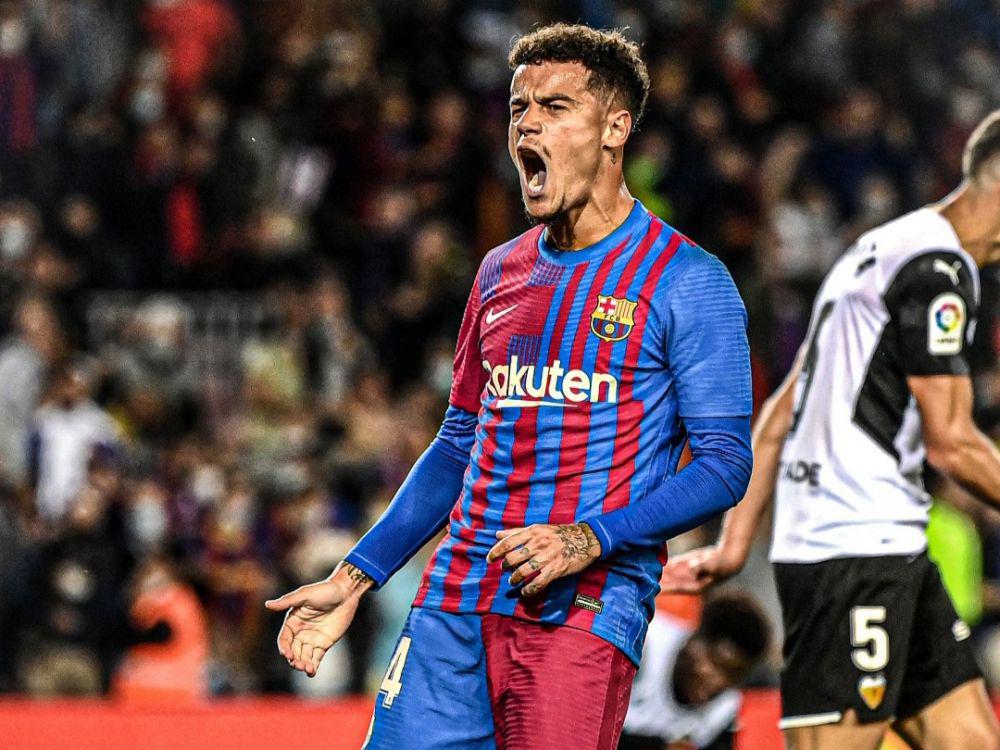 Philippe Coutinho di Barcelona (twitter.com/goal)