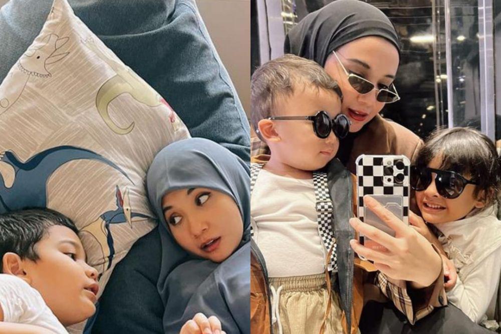 Kebersamaan Adam dan Hawwa dengan Ukkasya dan Zaskia Sungkar (instagram.com/zaskiasungkar15)