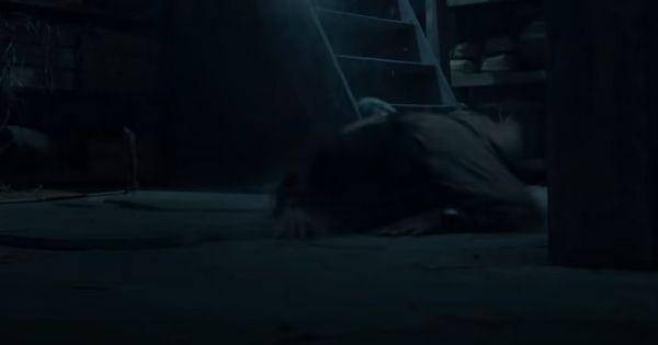 Ambar jatuh ke basement ( Dok. MD Pictures / Ivanna )