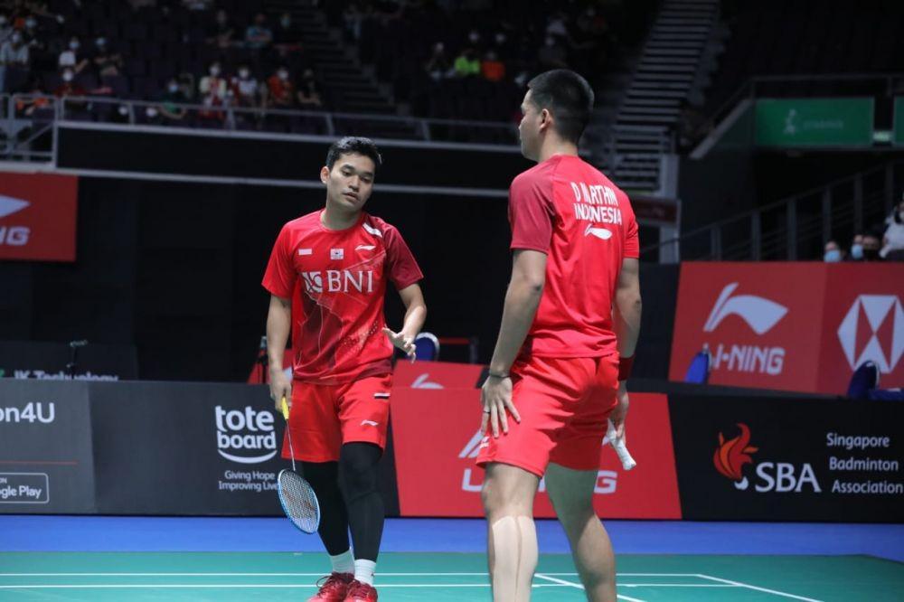 Ditaklukan India, Leo/Daniel Kandas di China Masters 2023