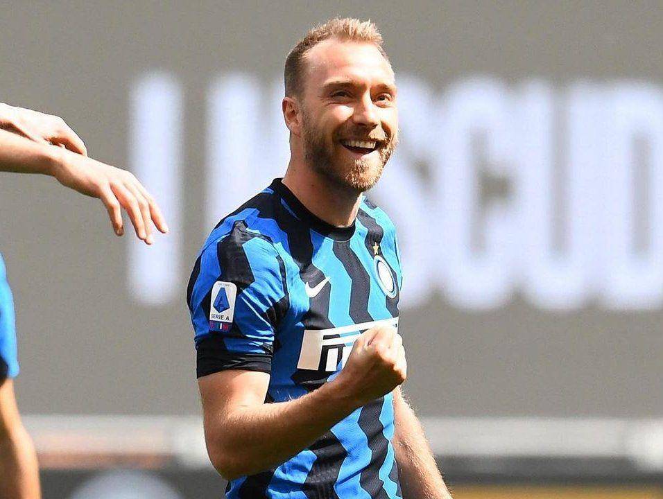 Christian Eriksen berseragam Inter Milan. (instagram.com/chriseriksen8)