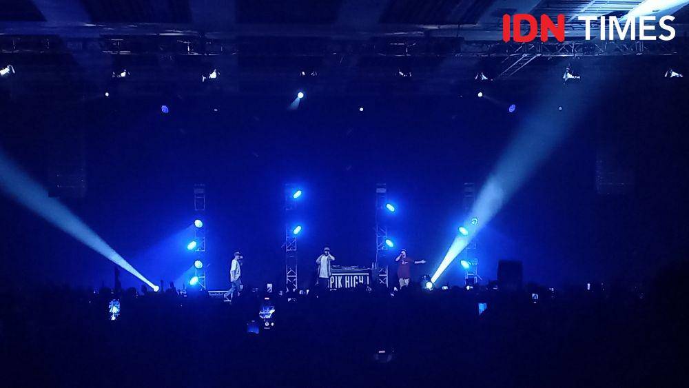 Epik High di konser EPIK HIGH IS HERE ASIA PACIFIC TOUR 2022 (dok. IDN Times/Ines Sela Melia)
