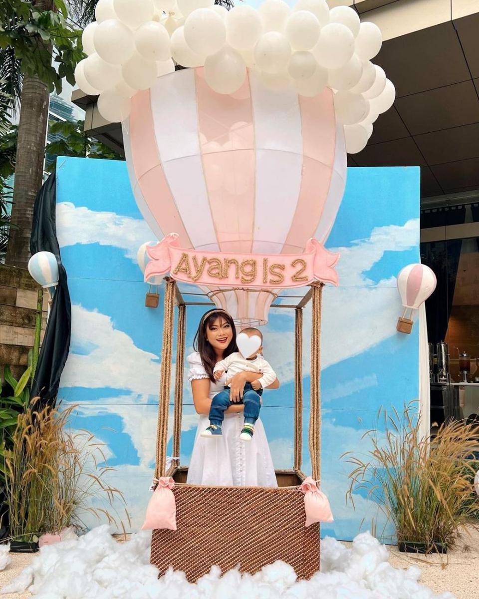 potret seleb di ultah anak Tasya Farasya (instagram.com/real.hanummegaa)